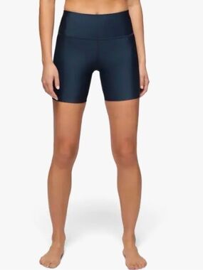 Prana Sculpt Bike Shorts in Stormy Night